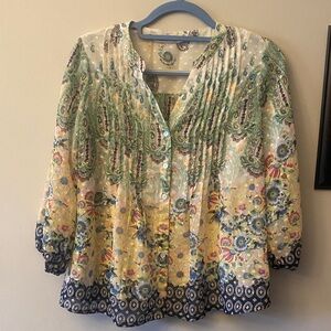 Figueroa and flower Floral Print Women's Top